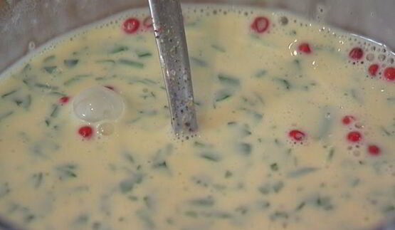 тарты с раковыми шейками и зеленью