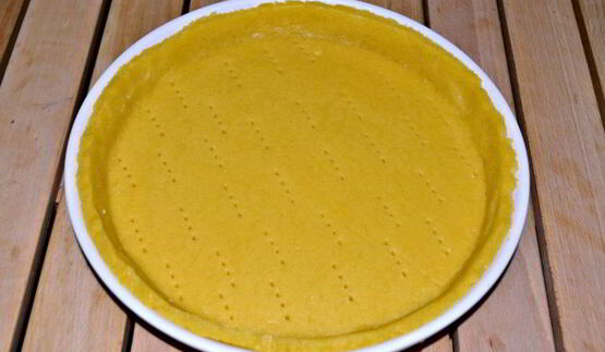 творожно-вишневый тарт