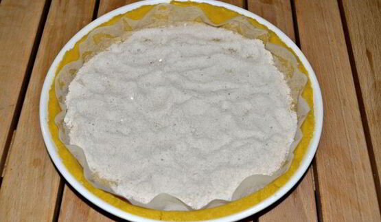 творожно-вишневый тарт