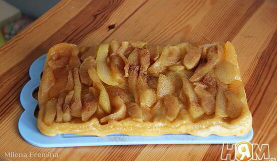 яблочно-грушевый тарт