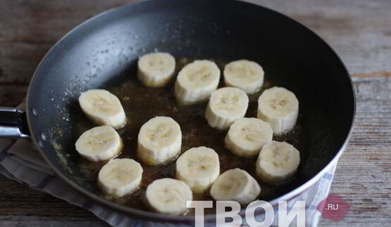 французские тосты с бананом