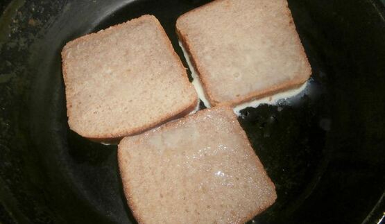 французские тосты с яблоками