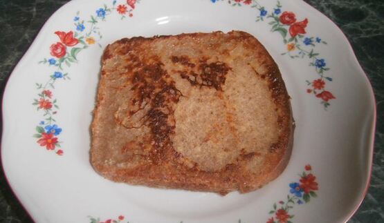 французские тосты с яблоками