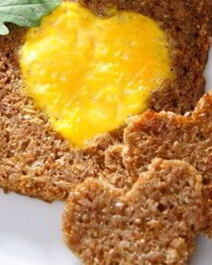 Рецепт тостов с яичной начинкой