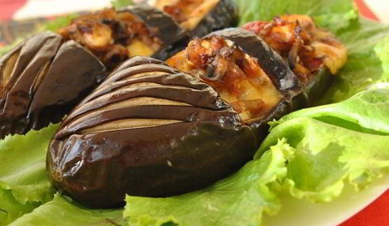 туфельки из баклажанов