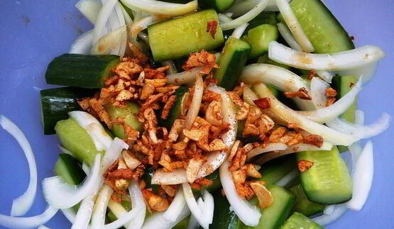 ве-ча — жареные огурцы