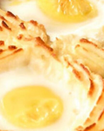 Рецепт глазуньи в кольце