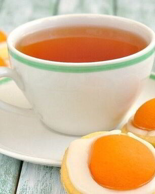 Печенье Яичница из абрикосов