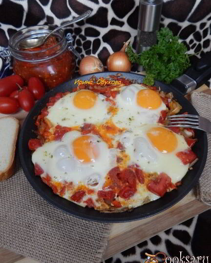 Рецепт шакшуки по-тельавивски