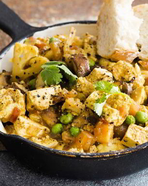 Яичница из тофу