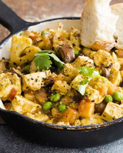 Рецепт яичницы из тофу