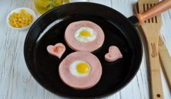 яичница с 8 марта