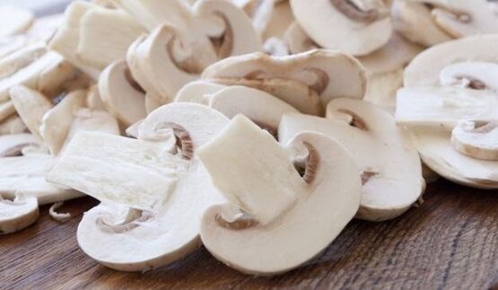 яичница с грибами