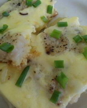 Яичница с рыбой