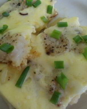 Яичница с рыбой