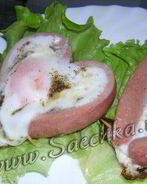 Яичница Сердечко