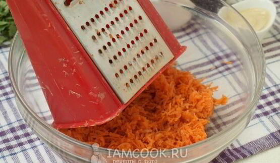 закуска из моркови с хреном
