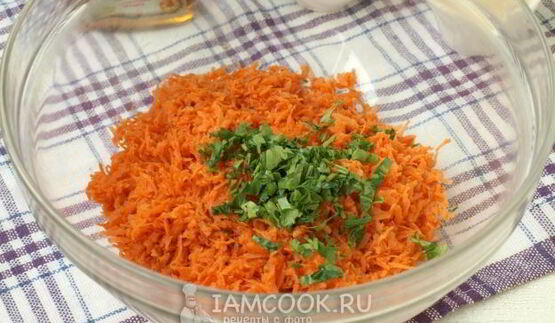 закуска из моркови с хреном