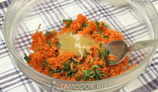 закуска из моркови с хреном