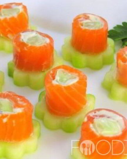 Рецепт закуски из семги