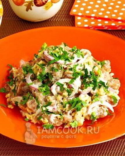 Рецепт закуски из свинины и сыра