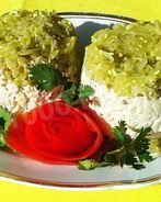 Закуска из цуккини и брынзы