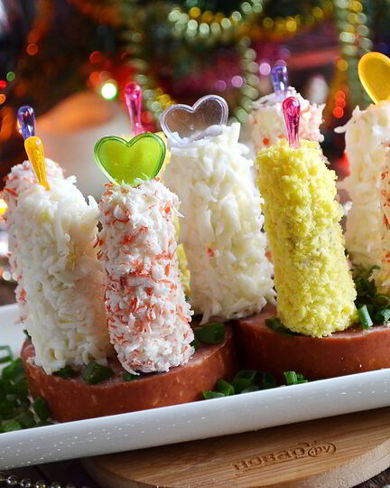 Рецепт закуски пушок