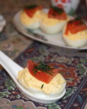 Закуска с брынзой