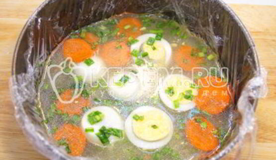 заливное из курицы