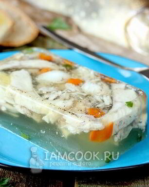 Заливное из щуки