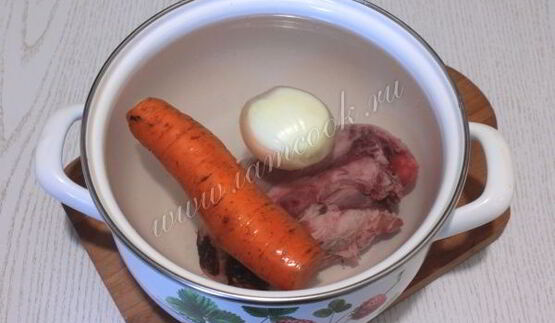 заливное из языка