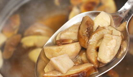 блинная улитка с грибным жюльеном