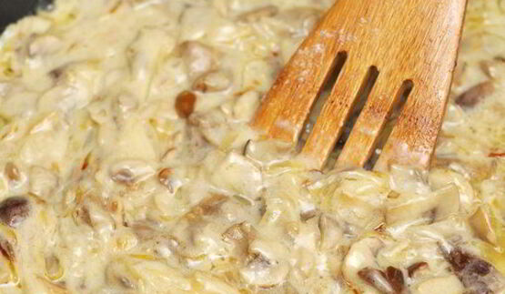 блинная улитка с грибным жюльеном