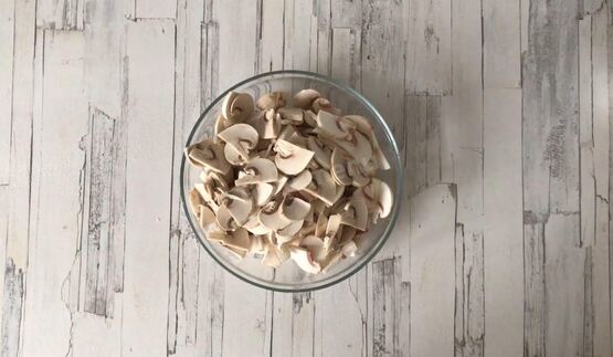 классический жульен с грибами