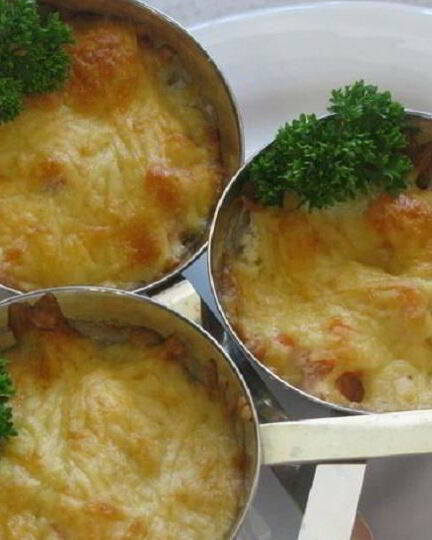 Рецепт жульена из семги