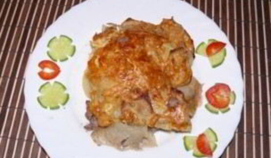 жульен с фаршем