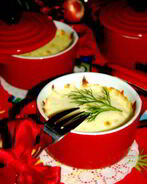 Жульен с кальмарами