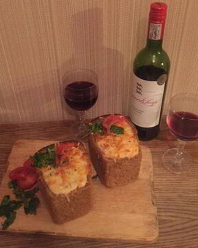 Жульен с крабами