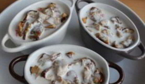 жульен с крабовым мясом