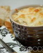 Жульен с креветками