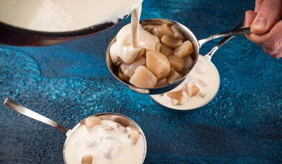 жульен с морскими гребешками