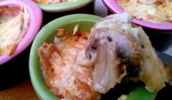 жульен с шампиньонами