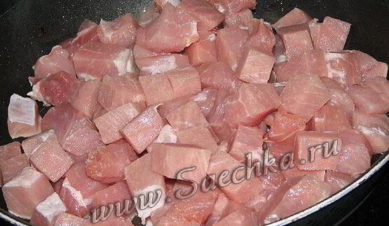 жульен со свининой