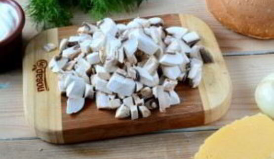 жульен в булочках