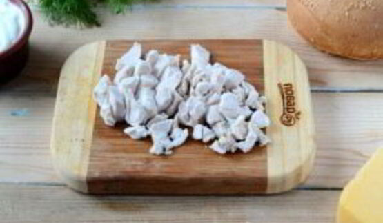 жульен в булочках