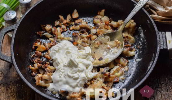 жульен в картошке