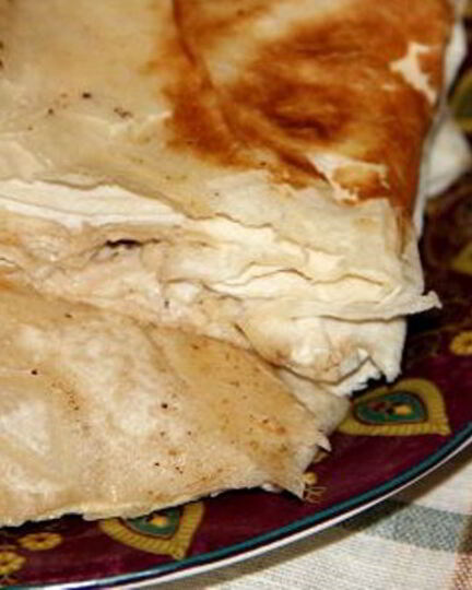 Рецепт жульена в лаваше