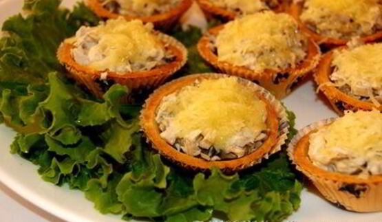 жульен в тарталетках