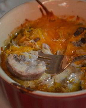 Жюльен грибной по-русски