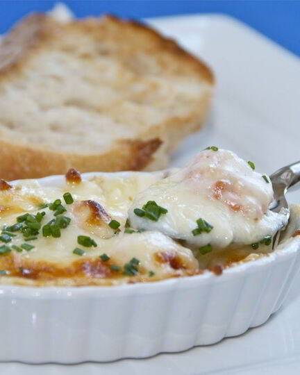 Рецепт жюльена из красной рыбы